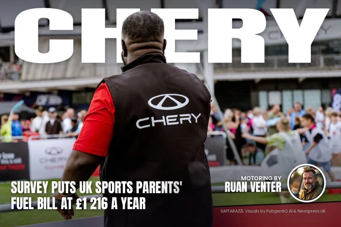 Chery branded staff vest at youth football event - Saffarazzi Chery branded staff vest at youth football event
