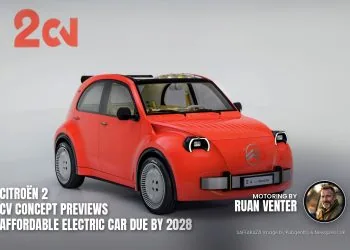 Citroën 2 CV Concept front three-quarter view from right