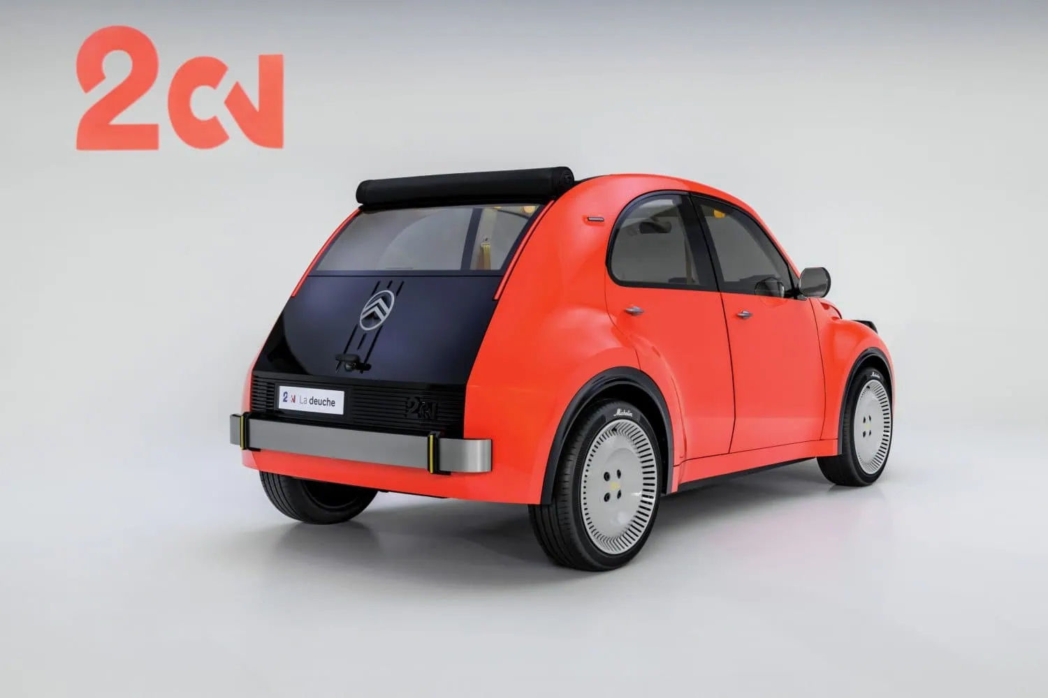 Citroën 2 CV Concept rear three-quarter view - Saffarazzi Citroën 2 CV Concept rear three-quarter view