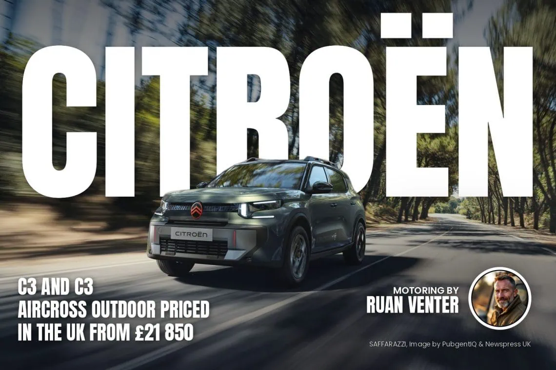 Citroën C3 Aircross OUTDOOR front three-quarter view on road - Saffarazzi Citroën C3 Aircross OUTDOOR front three-quarter view on road