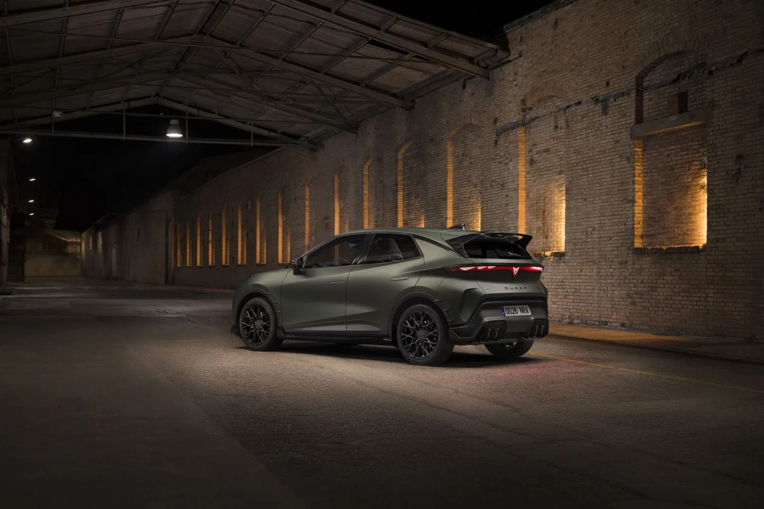 CUPRA Raval rear three-quarter view in warehouse - Saffarazzi CUPRA Raval rear three-quarter view in warehouse