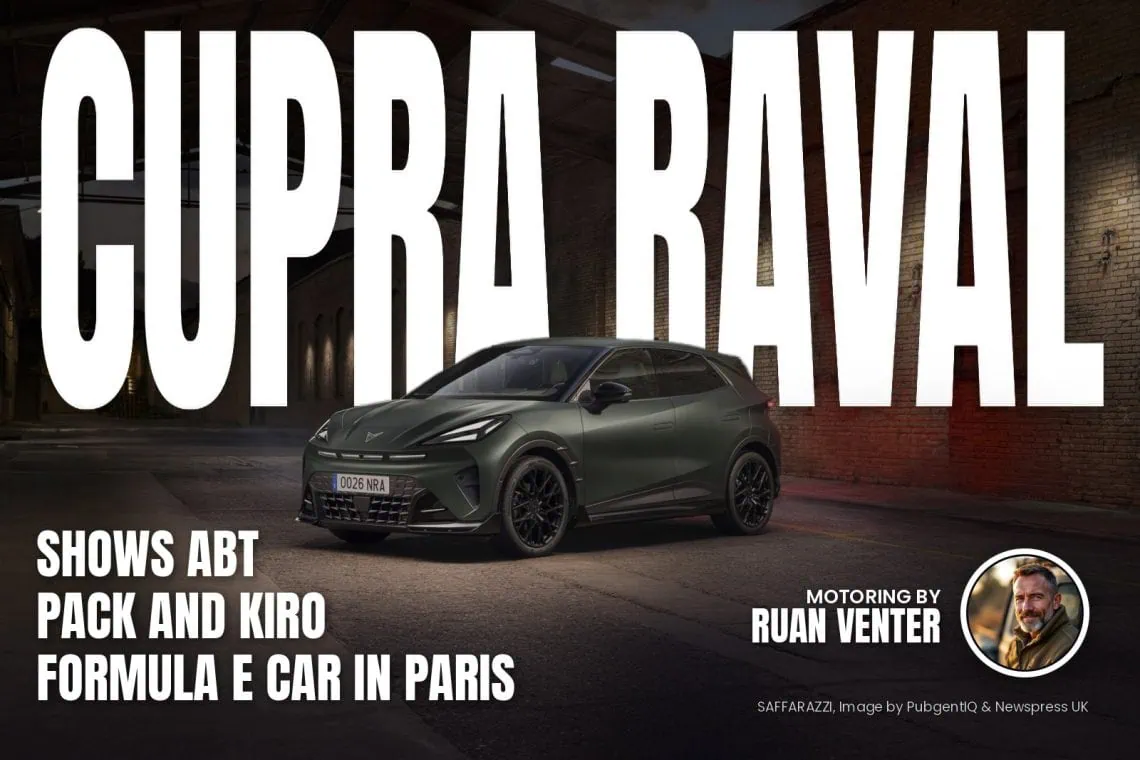 CUPRA Raval front three-quarter view in warehouse - Saffarazzi CUPRA Raval front three-quarter view in warehouse