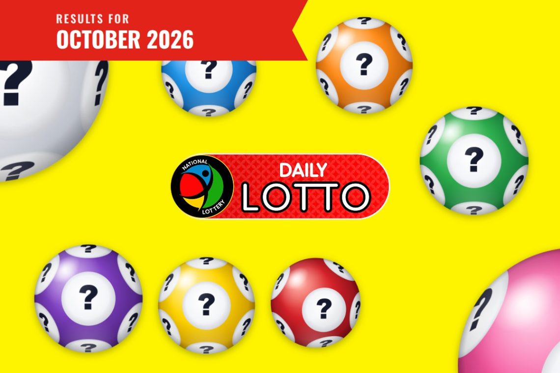 Daily Lotto Results - October 2026
