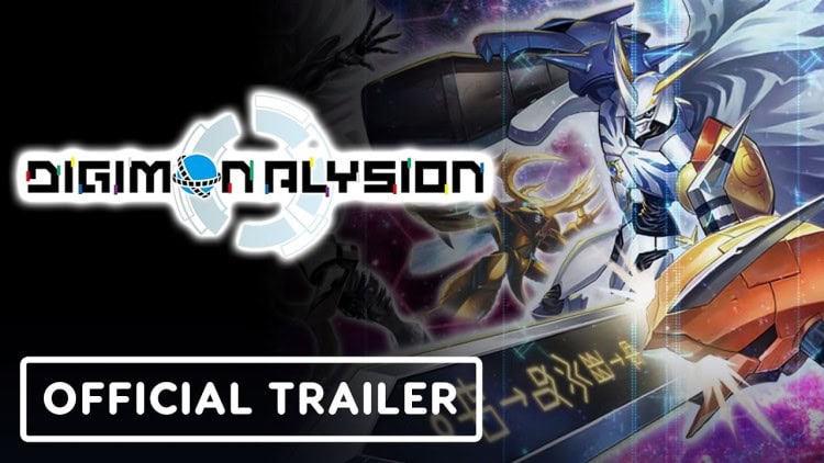 Digimon Alysion trailer still: the opening frame of the official YouTube video.