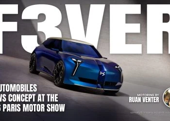 DS Automobiles F3VER concept front three-quarter view