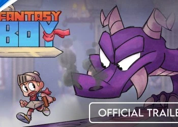 Fantasy Boy trailer still: the opening frame of the official YouTube video.