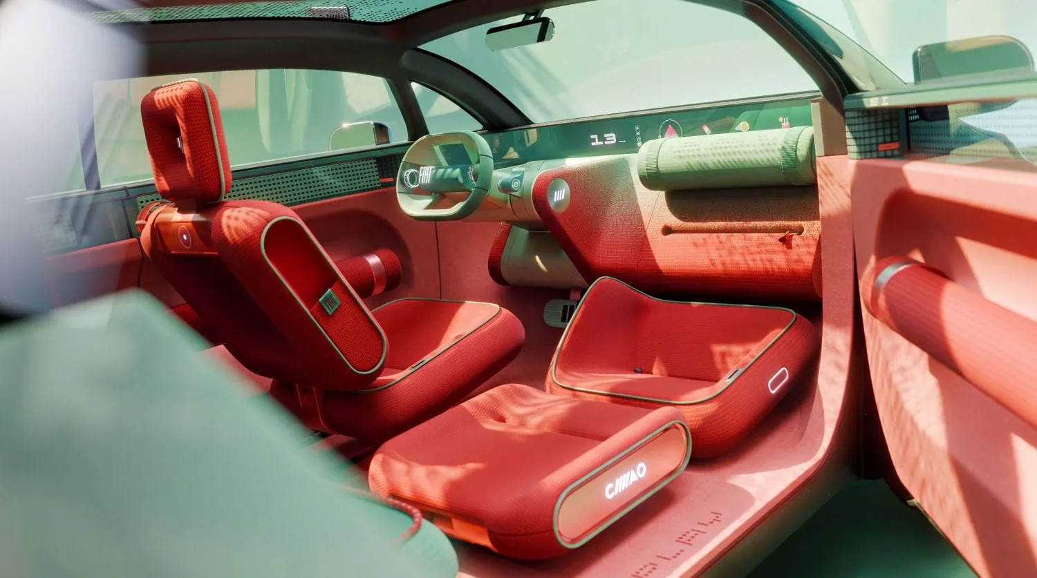 FIAT Multiplay concept front seats and steering wheel - Saffarazzi FIAT Multiplay concept front seats and steering wheel