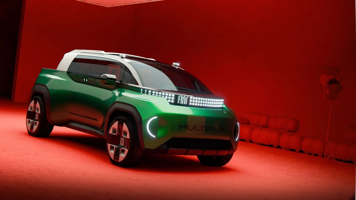 FIAT Multiplay concept pick-up front three-quarter view - Saffarazzi FIAT Multiplay concept pick-up front three-quarter view
