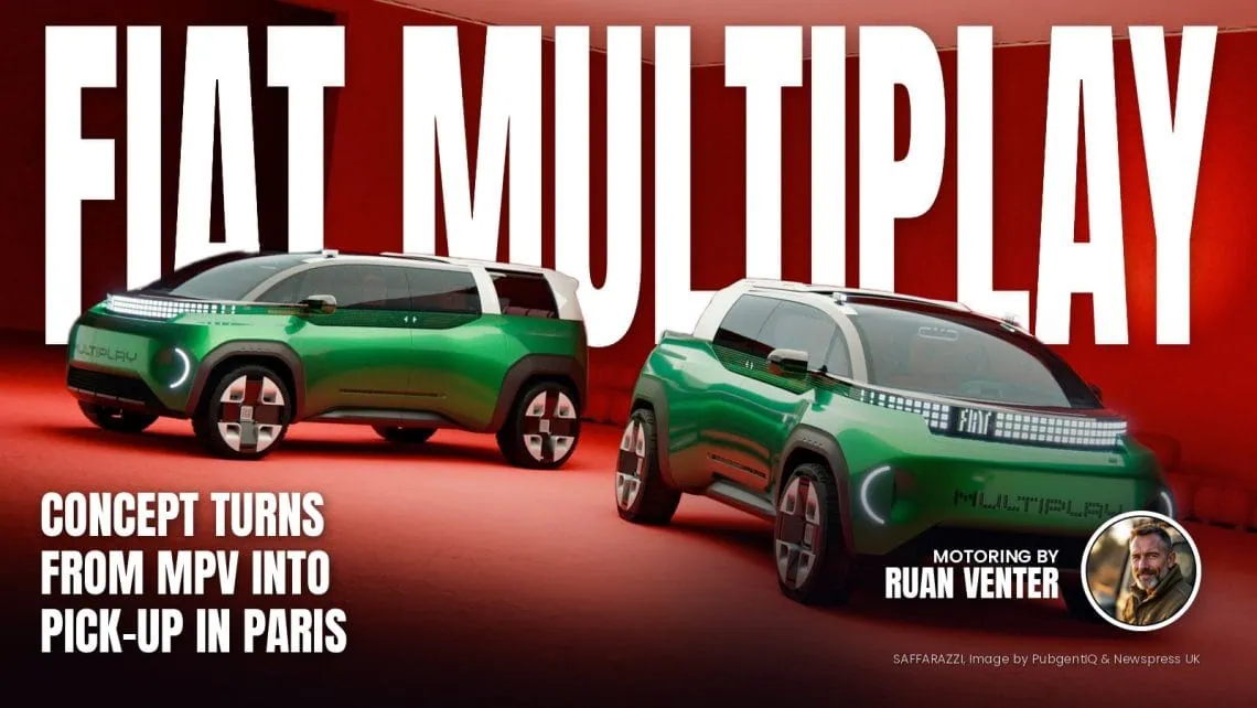 FIAT Multiplay concept in MPV and pick-up forms