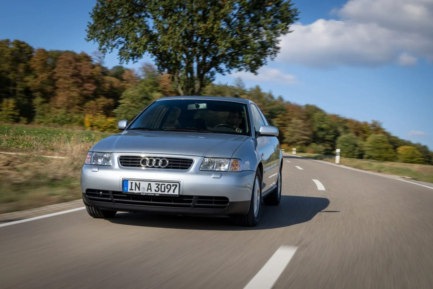 First generation Audi A3 front view driving - Saffarazzi First generation Audi A3 front view driving
