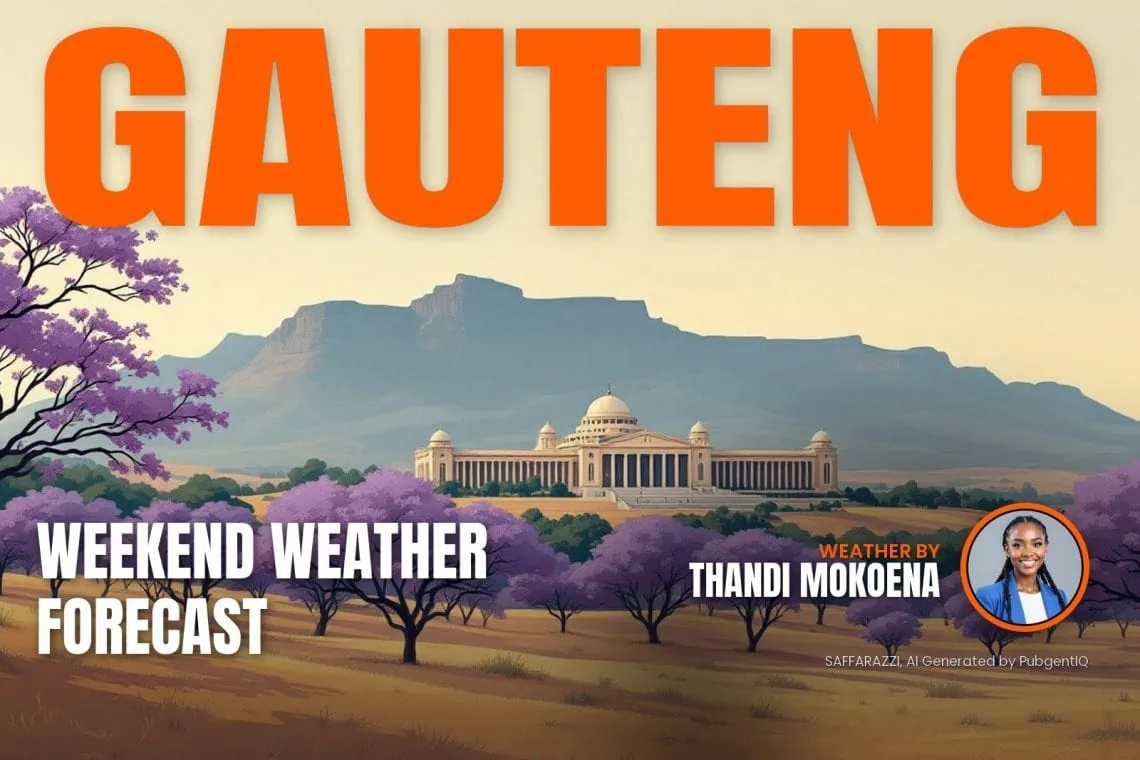 Gauteng weekend weather forecast 17 - 18 October 2026