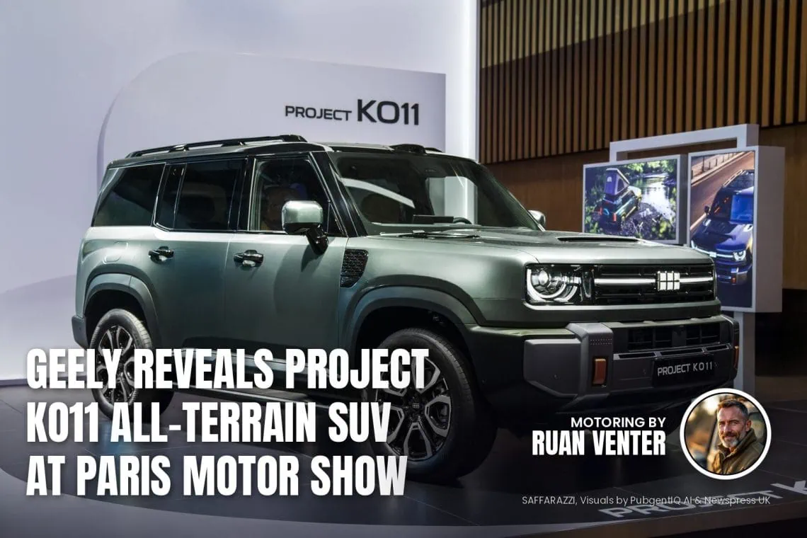 Geely Project KO11 off-road SUV at Paris Motor Show - Saffarazzi Geely Project KO11 off-road SUV at Paris Motor Show