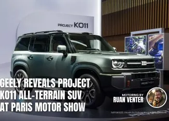 Geely Project KO11 off-road SUV at Paris Motor Show
