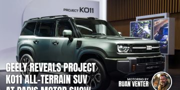 Geely Project KO11 off-road SUV at Paris Motor Show