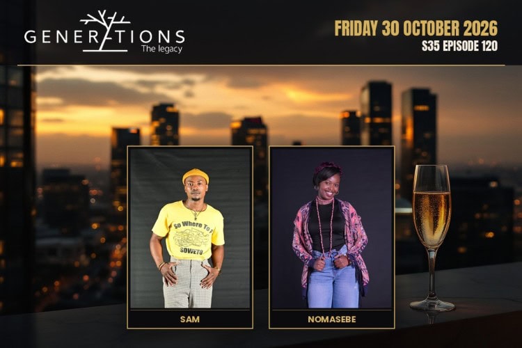 Generations: The Legacy teasers artwork for Friday 30 October 2026, S35 Episode 120, with cast photos.