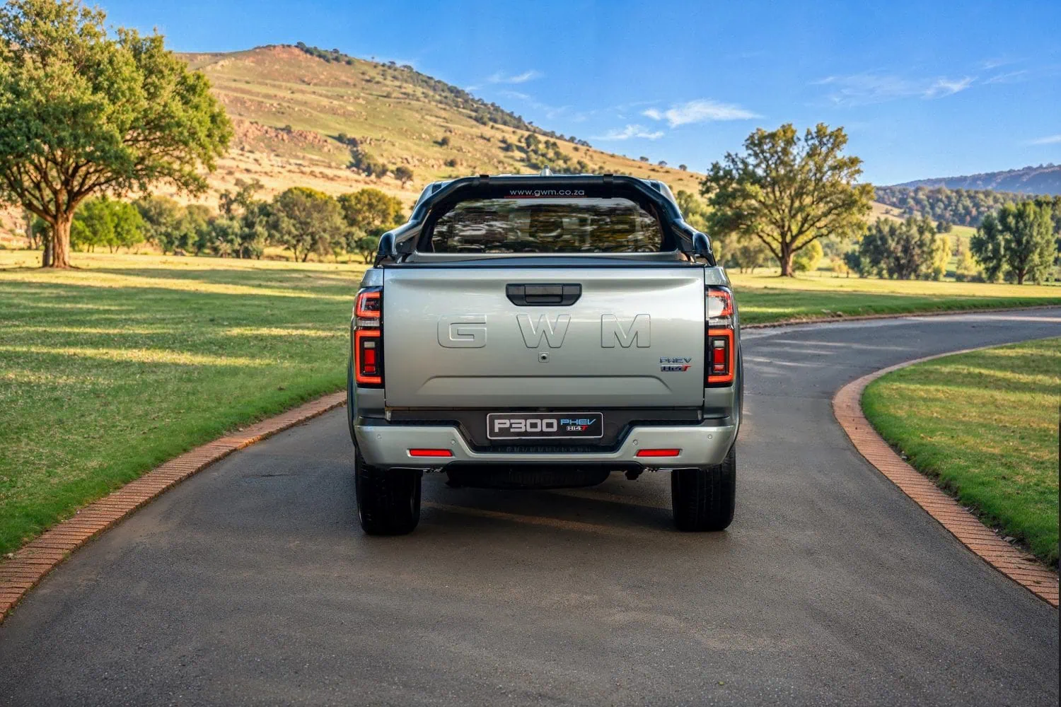 GWM P300 Hi4-T double cab bakkie rear view - Saffarazzi GWM P300 Hi4-T double cab bakkie rear view