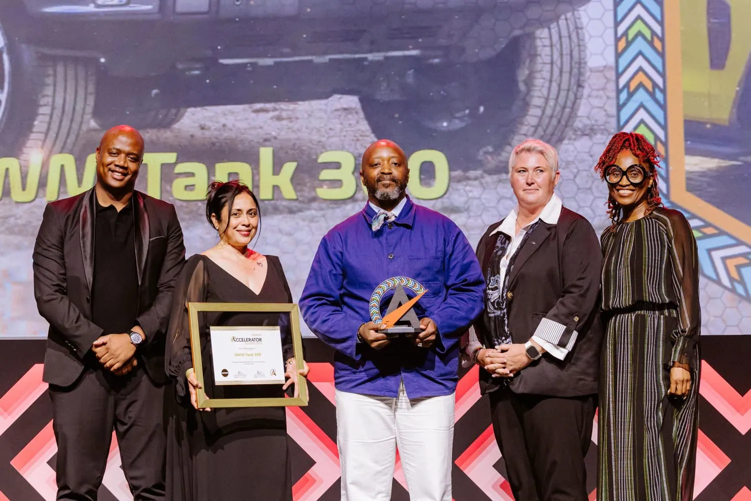 Tank 300 naamsa award - Saffarazzi GWM Tank 300 award presentation at naamsa ceremony.