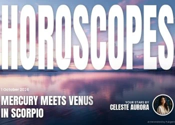 Mercury Meets Venus in Scorpio - Horoscopes and Lucky Numbers for 1 October 2026