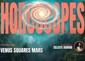Venus Squares Mars - Horoscopes and Lucky Numbers for 4 October 2026