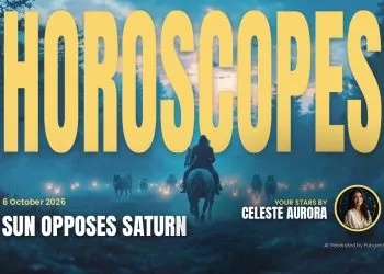 Sun Opposes Saturn — Horoscopes and Lucky Numbers for 6 October 2026