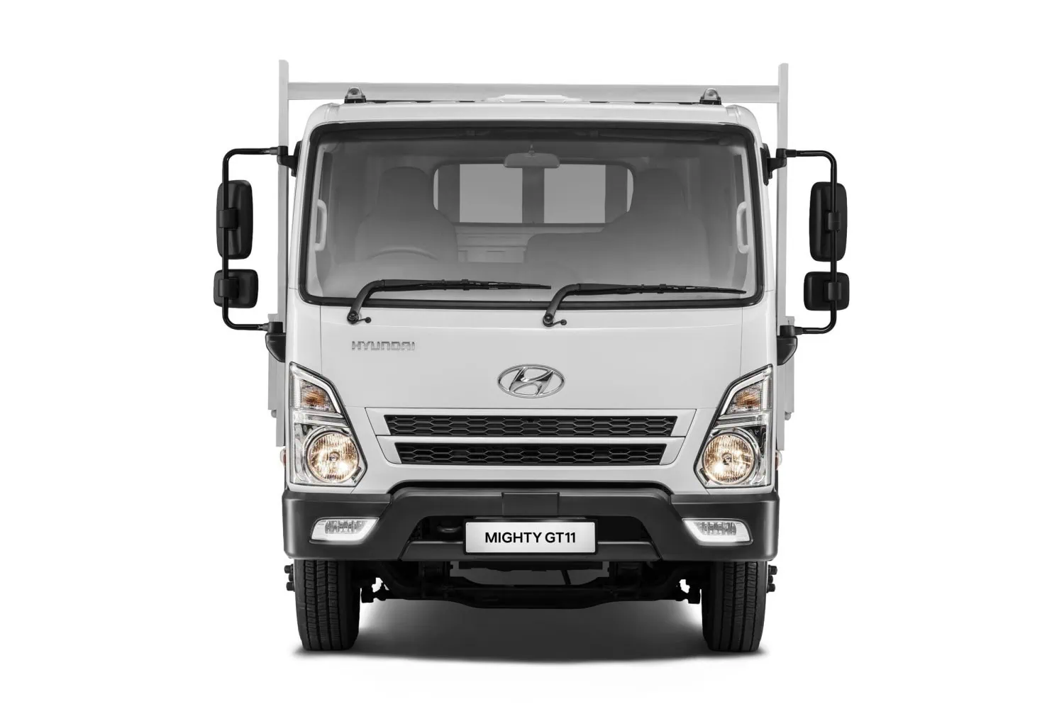 Mighty GT11 front - Saffarazzi Hyundai Mighty GT11 truck front view.