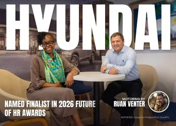 Hyundai Automotive South Africa staff seated in showroom lounge