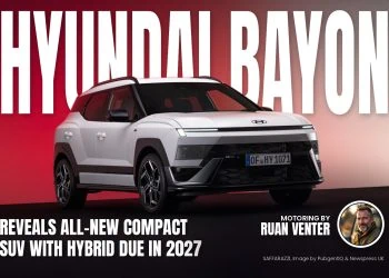 Hyundai Bayon compact SUV front three-quarter view