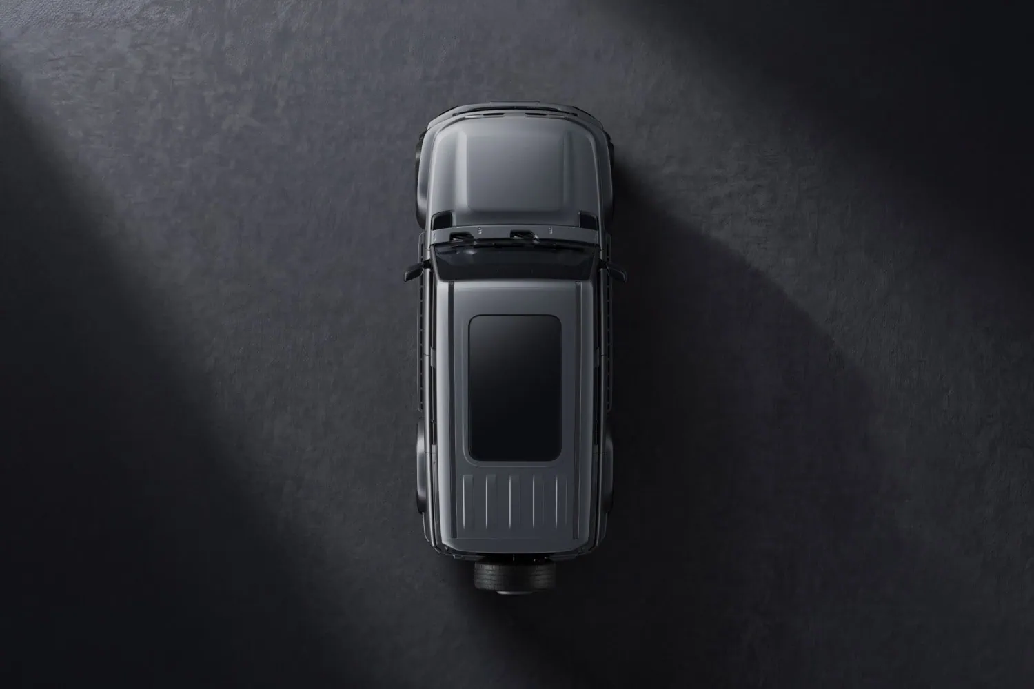 ICar V25 from above - Saffarazzi ICar V25 SUV overhead view showing roof.