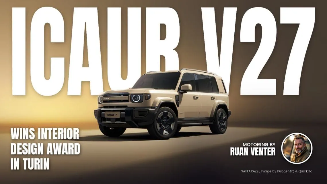 iCAUR V27 SUV front three-quarter view - Saffarazzi iCAUR V27 SUV front three-quarter view