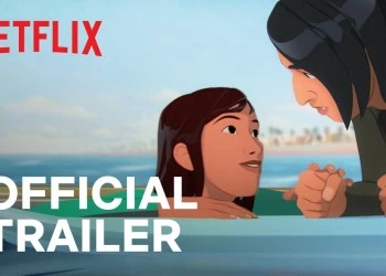 In Waves trailer still: the opening frame of the official YouTube video.