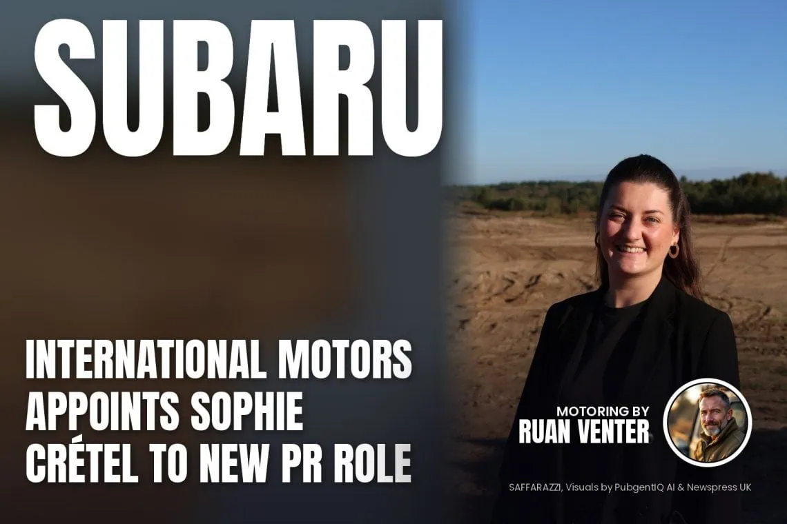 Sophie Crétel, new International Motors Subaru PR role - Saffarazzi Sophie Crétel, new International Motors Subaru PR role