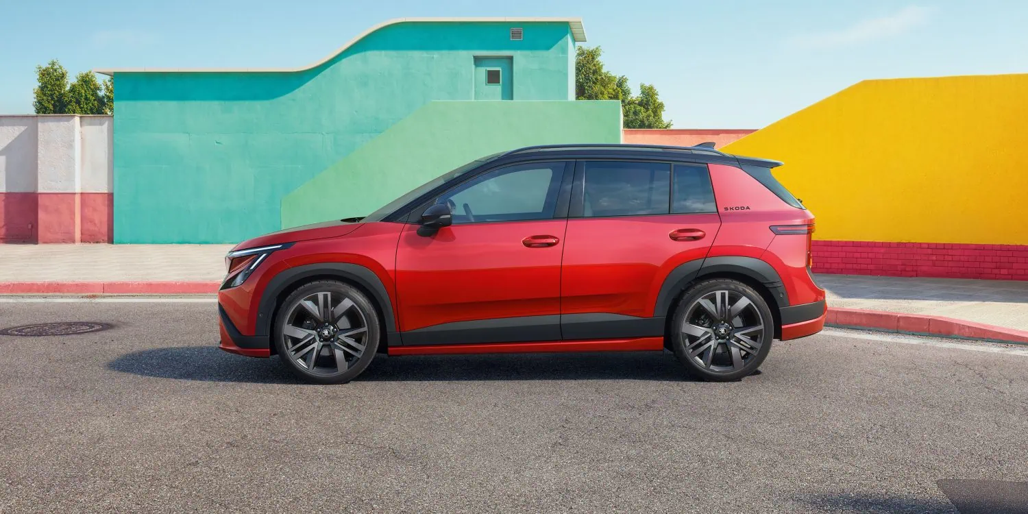 Škoda Epiq SportLine electric SUV side profile - Saffarazzi Škoda Epiq SportLine electric SUV side profile