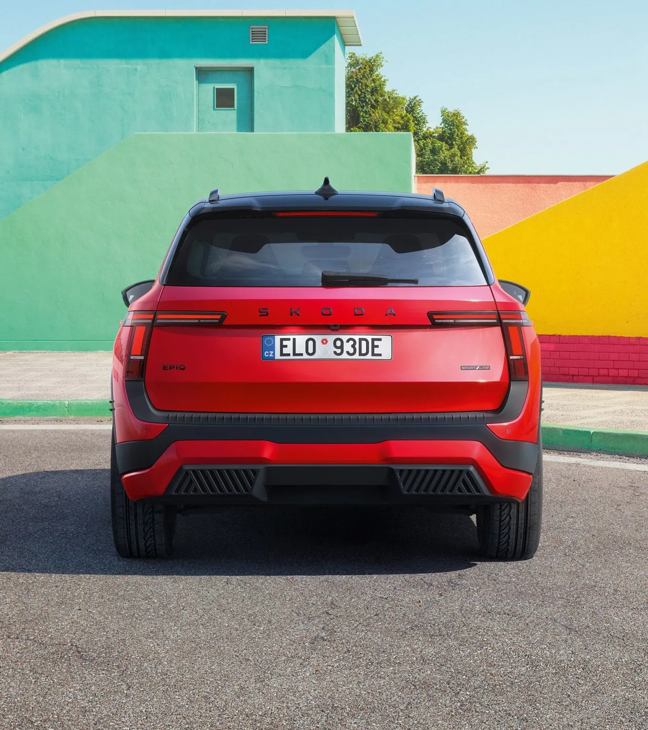 Škoda Epiq SportLine rear view - Saffarazzi Škoda Epiq SportLine rear view