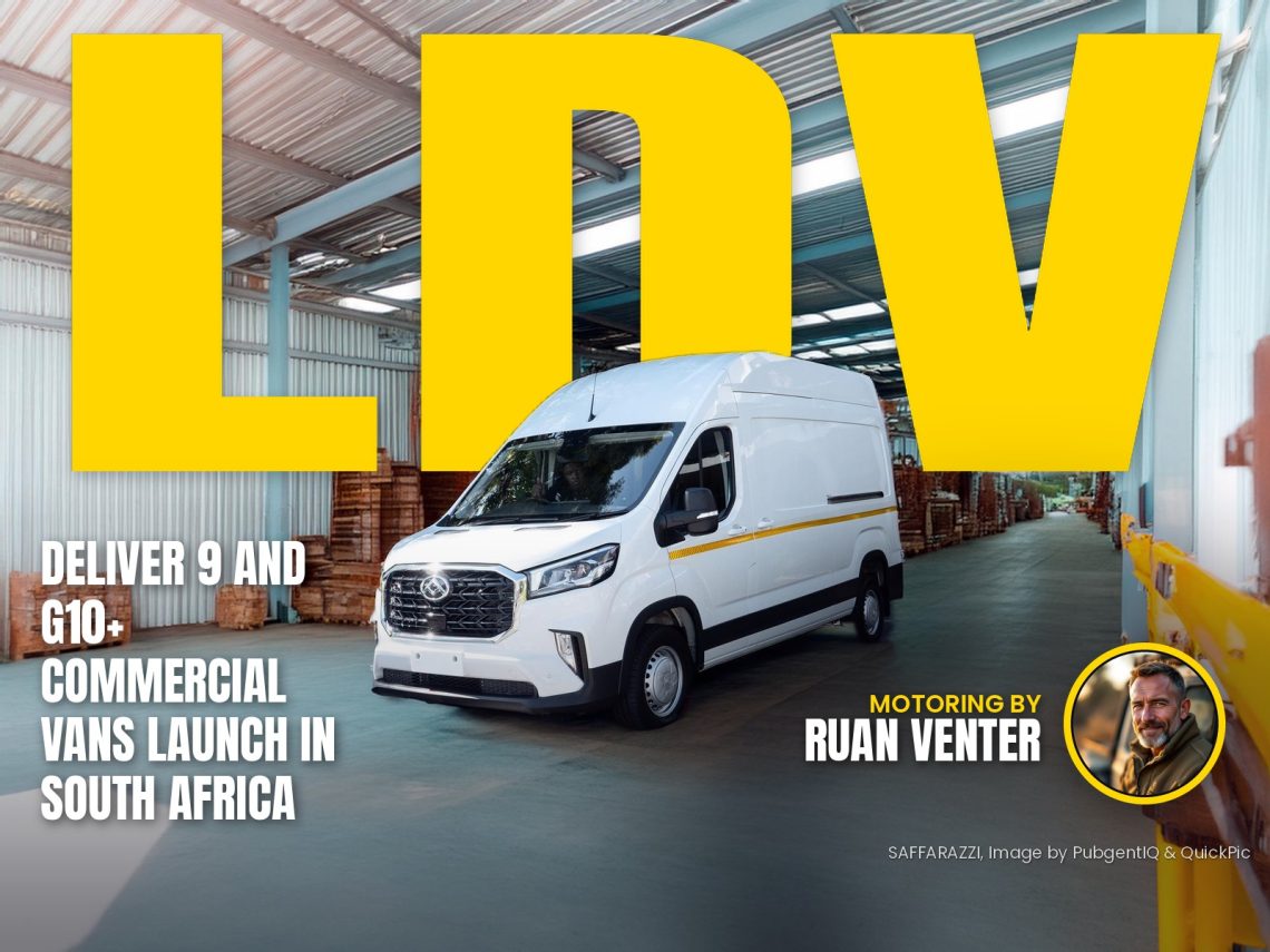 LDV Deliver 9 high-roof panel van in warehouse - Saffarazzi LDV Deliver 9 high-roof panel van in warehouse