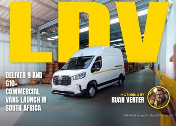 LDV Deliver 9 high-roof panel van in warehouse