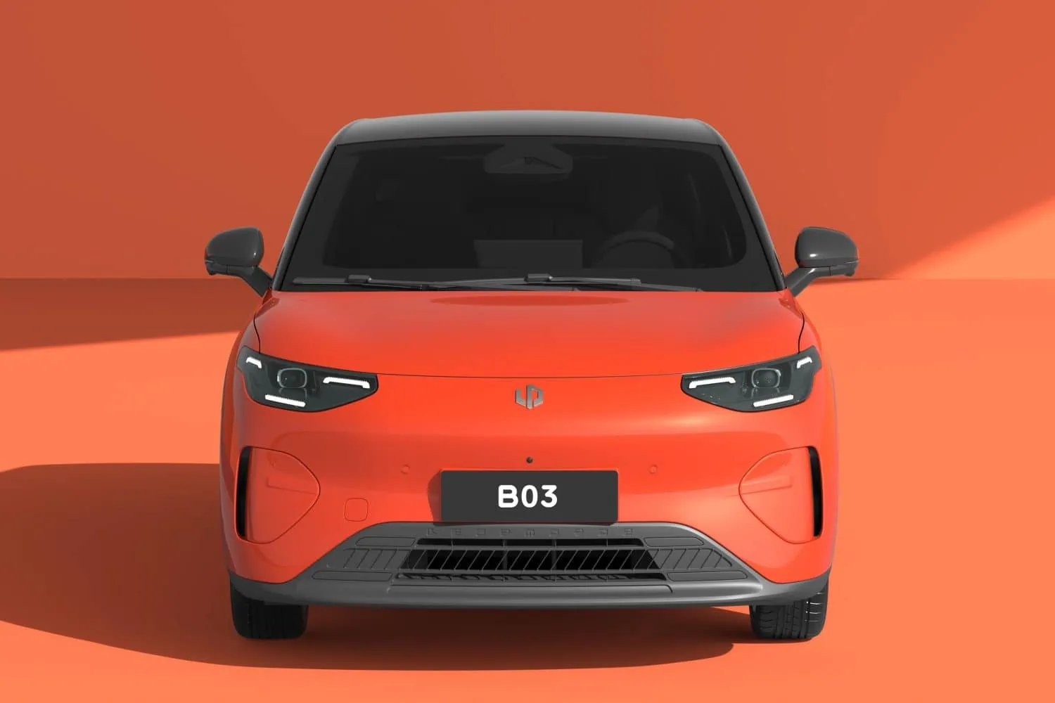 Leapmotor B03 electric hatchback front view - Saffarazzi Leapmotor B03 electric hatchback front view