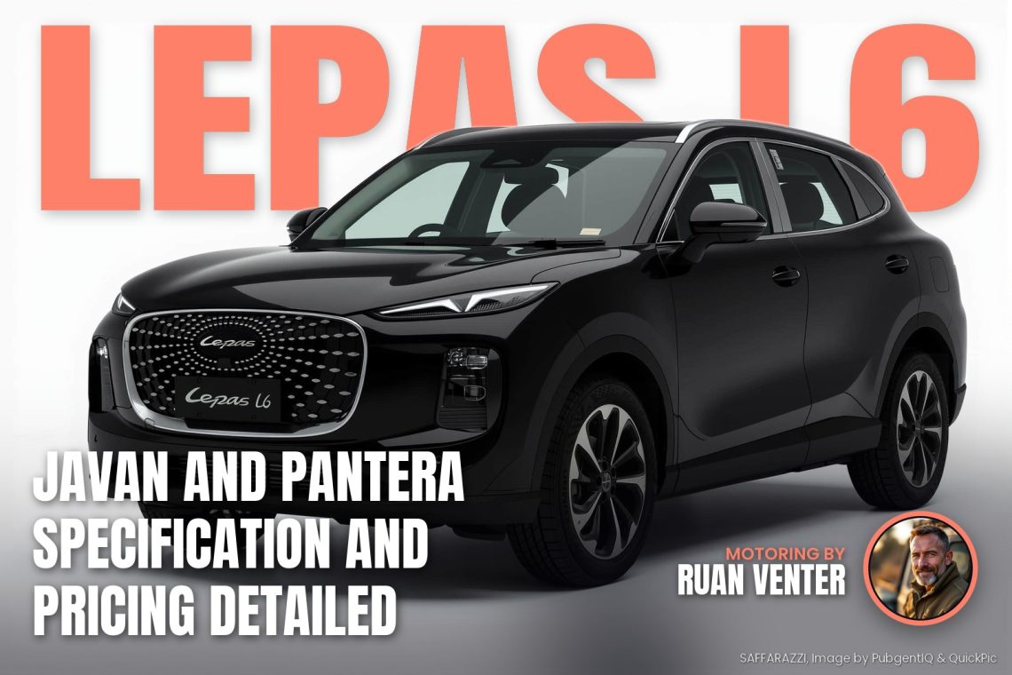 Lepas L6 compact SUV front three-quarter view - Saffarazzi Lepas L6 compact SUV front three-quarter view