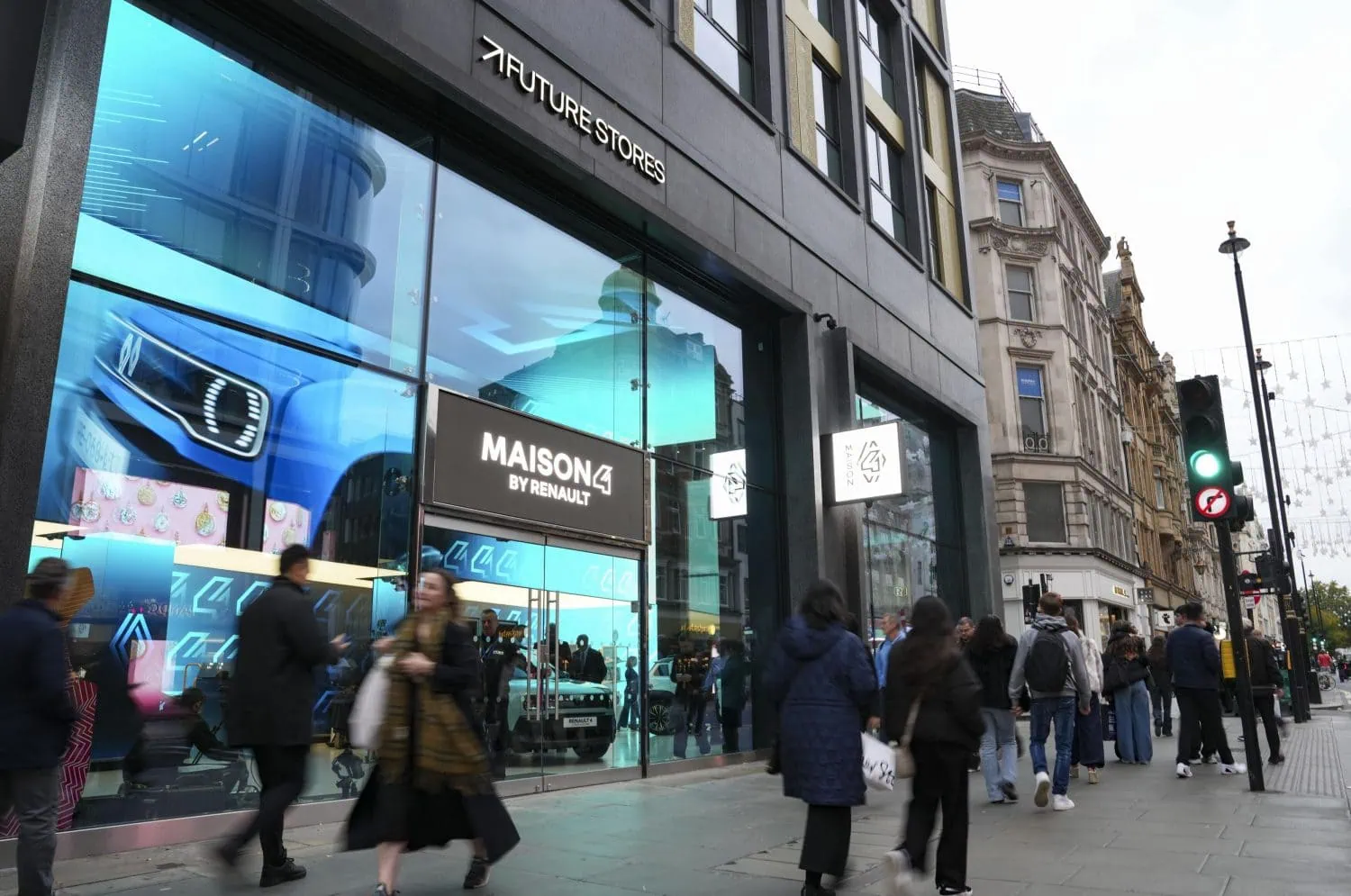 Maison 4 by Renault store front in London - Saffarazzi Maison 4 by Renault store front in London