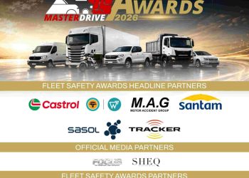 MasterDrive Fleet Safety Awards 2026 poster with partner logos