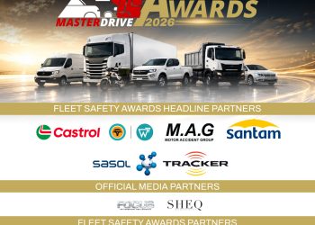 MasterDrive Fleet Safety Awards 2026 poster with partner logos