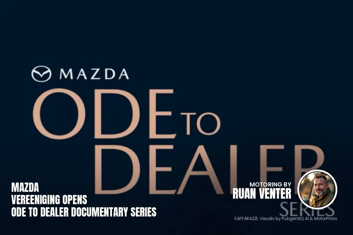 Mazda Ode to Dealer series title card logo