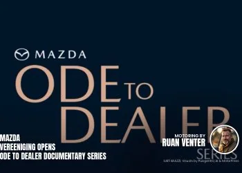 Mazda Ode to Dealer series title card logo