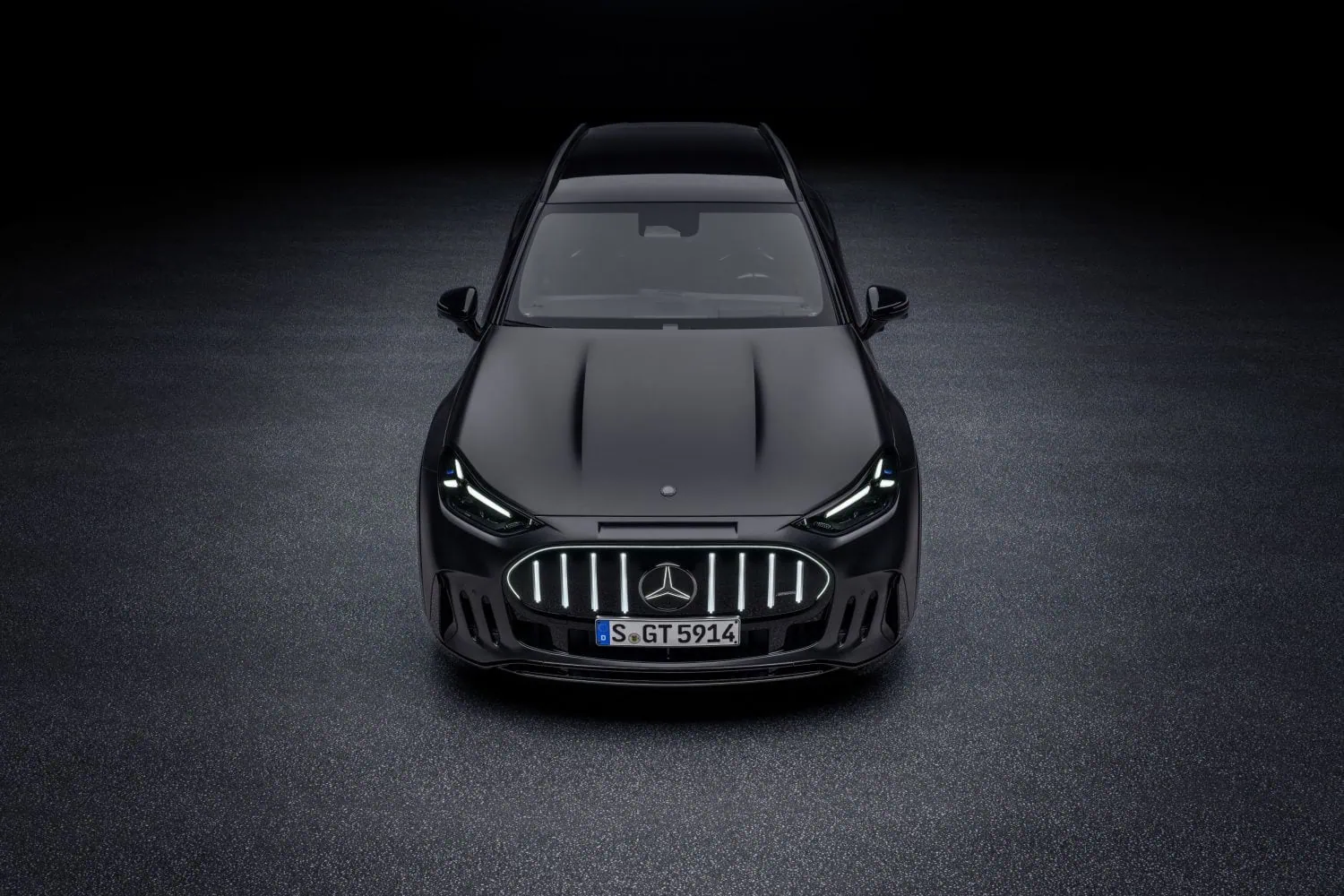 Mercedes-AMG GT SUV bonnet view - Saffarazzi Mercedes-AMG GT SUV elevated front view.