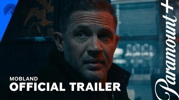 MobLand trailer still: the opening frame of the official YouTube video.