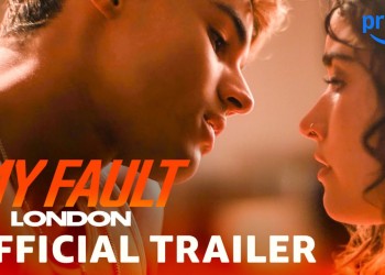 My Fault: London trailer still: the opening frame of the official YouTube video.
