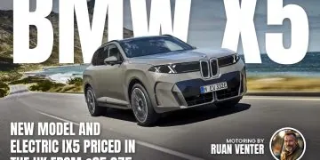BMW X5 front three-quarter view on coastal road - Saffarazzi BMW X5 front three-quarter view on coastal road