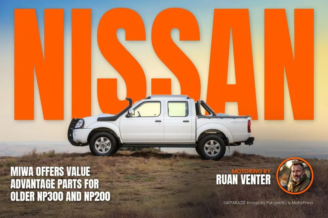 Nissan NP300 Hardbody double cab bakkie side view - Saffarazzi Nissan NP300 Hardbody double cab bakkie side view