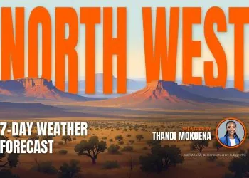 North West 7-day weather forecast: magazine-style cover by Thandi Mokoena