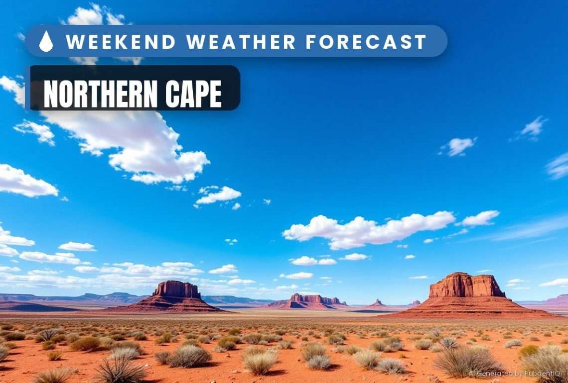 Northern Cape weekend weather forecast 3 - 4 October 2026