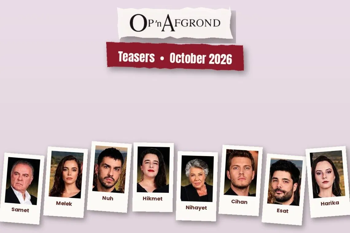 Op 'n Afgrond teasers for October 2026 with cast